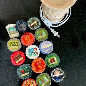 Yankee Candle electric tart burner with tarts